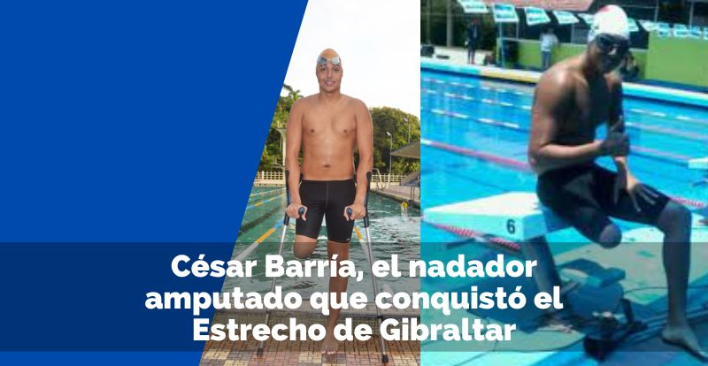 César Barría: Rompiendo Barreras y Nadando Hacia el Éxito