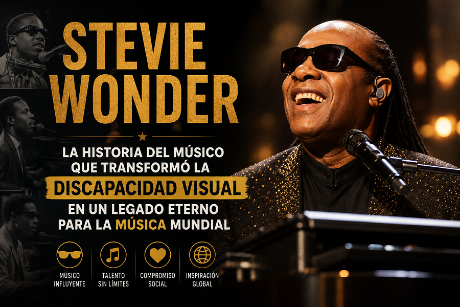 Stevie Wonder: la historia del músico que transformó la discapacidad visual en un legado eterno para la música mundial