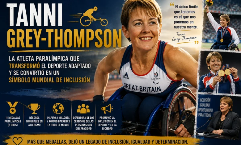 Tanni Grey-Thompson: la atleta paralímpica que transformó el deporte adaptado